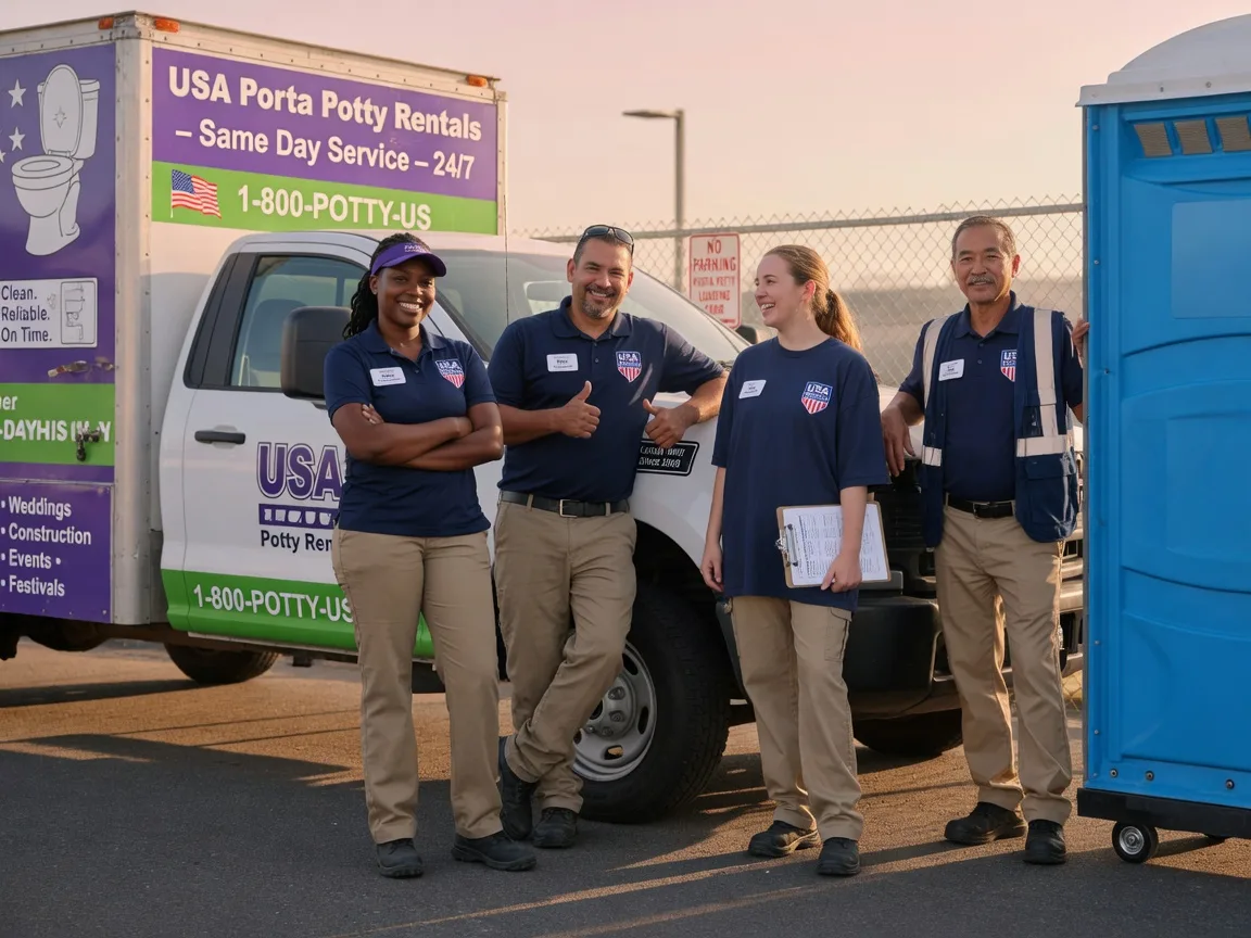 Porta Potty Rental company in Lebec, CA